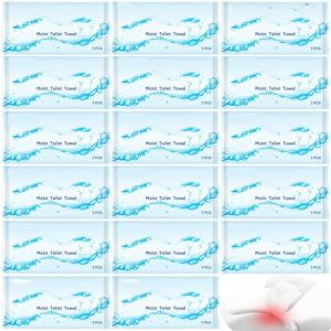 Lingettes Nettoyantes - Lot De 50 Papier Lingette Humides En Papier Toilette EmballéEs Individuellement,Sopalin Pour Adultes – Gants De Toilette Jetables Doux, Parfaits Maison & Voyages. (qingyu-dz, neuf)