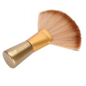 Grand pinceau professionnel pour poudre pour le bronzage et le maquillage | Brosse bronzante double usage avec poils doux | Accessoires de pinceaux à poudre pour salon et maison (shushenshangmao, neuf)