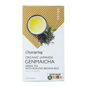 Clearspring Genmaicha japonais bio - 20 sachets (Gustus Universum, neuf)