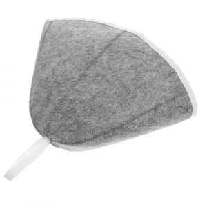 Homoyoyo Chapeau de Sauna Feutre Épais et Absorbant Protection la Surchauffe Adaptée pour Adultes Féminines Confortable et Portable (S Wisdom HF, neuf)