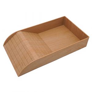 Schildkr&ouml;ten Bac &agrave; eau grand bol reptiles avec rampe convient terrasses ensoleill&eacute;es l&eacute;zards amphibiens (grain de bois) (HUOHUOZHU, neuf)