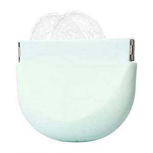 Zasjon Boite Appareil Dentaire en Silicone, Boite a Dentier, Boite pour Prothese Dentaire avce Trous Ventil&eacute;e, Rangement Appareil Dentaire Boite de Protection (Zasjon, neuf)