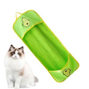 S&eacute;choir pour Chien - Serviette De Bain Absorbante Pour Animaux Avec Poches &Agrave; Main - Accessoire pour Toilettage et Douche Animale | Douche Pour Chiot Massage (Yeahiont, neuf)