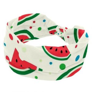 Lot de 1 bandeau élastique antidérapant pour femme, bandeau en tissu doux pour entraînement, yoga, accessoires pour cheveux, pastèque, crème glacée (GRBXVHD, neuf)