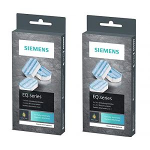 Siemens TZ80002 Lot de 2 x 3 tablettes de détartrage pour toutes les machines à café EQ (Adam Versandhandel OHG, neuf)