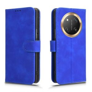 HAOYE Coque pour Huawei Honor Magic 7 Lite / Magic7 Lite, Etui Protection Housse Premium en Cuir PU Flip Case Portefeuille ave ID Carte de Cr&eacute;dit Slot Fermeture Magn&eacute;tique, Bleu (Haoyes, neuf)