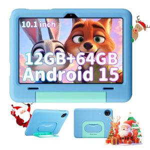 Blackview Tablette Enfants 10 Pouces, Tablette pour Enfant 3-12 Ans, 12Go RAM + 64Go ROM/2To TF, Contr&ocirc;le Parental, 6600 mAh, Gemini AI 2.0, 8MP + 5MP, Face ID, Widevine L1/GMS/GPS/Bluetooth 5.0 (THC2shopping, neuf)