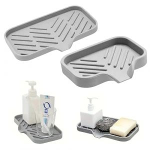 LACHT 2 Pi&egrave;ces, Boite A Savon, Boite Savon, Boite A Savon Voyage, Porte Savon, &Eacute;gouttoir &Agrave; Savon, Pour Douche Et Cuisine (candy27seven, neuf)