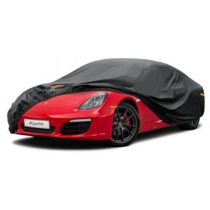 Kayme Bâche Voiture Étanche Respirante, 7 Couches Housse de Protection Coupé Extérieur Contre Pluie Soleil Poussière, Compatible avec Porsche 718, Nissan 350z/370z, BMW Z4 etc. Jusqu'à 450 cm. (kayme car covers shop, neuf)