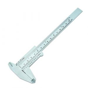 Regle Mesure Sourcils, Layhou Règle de Sourcil pour le Maquillage, Sourcils à Coulisse Règle de Mesure Double Echelle Coulissante Jauge Règle, Règle de Tatouage de Sourcil Réutilisable (Lianghon, neuf)