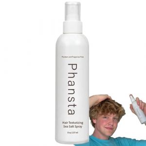 Spray texturisant au sel,spray au sel pour cheveux | Spray texturant naturel 237 ml,Activateur de boucles pour cheveux, spray volumateur, ajoute du volume, de la texture et de l'épaisseur (Sunnyushine, neuf)