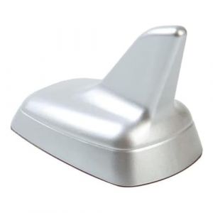 CQZDMMF Antenne Requin Voiture pour Mini Cooper One S R50 R53 R56 R60 F55 F56 R58 R59 Clubman, Antenne Requin Auto-adh&eacute;sif Imperm&eacute;able Am&eacute;liorer Le Signal Accessoire Voiture,Silver (zhongweiyida, neuf)