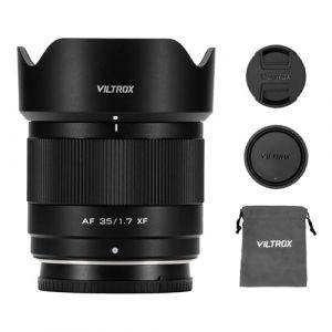 VILTROX 35mm f/1.7 F1.7 Auto Focus Grande Ouverture APS-C Prime Objectif Compatible avec Les appareils Photo Fuji X-Mount X-T5 X-T4 X-T30 II X-S10 X-T200 X-T30 X-T20 X-H1 X-H2 X-E3 X-T3 X-T100 X-PRO2 (VILTROX Official Authorized Store, neuf)