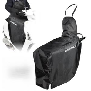 Couvre-Jambes Universel, Tablier Scooter, Couverture De Tablier pour Scooter avec des Bandes R&eacute;fl&eacute;chissantes, Imperm&eacute;able, Coupe-Vent, Tablier Couvre Jambe Scooter pour Scooter Voitures &Eacute;lectriques (ALFAXCELE, neuf)