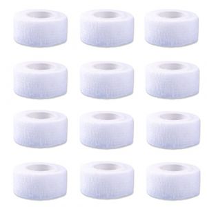 12 Rouleaux Bandage Autoadhésif,Bandes Cohesive,Bande Auto Agrippante,Bande Strapping Adhésif non Tissé,Pansements auto-adhésifs pour les doigts,Doigt,sport,Poignet ou La Cheville（2.5cmx4.5cm） (TAIZHOUXUDU, neuf)