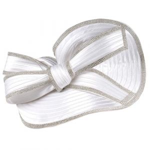 Bibi avec n&oelig;ud pour mariage, cocktail, f&ecirc;te, d&eacute;guisement, chapeau bibi (JLnase3, neuf)