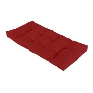 Coussin de Banc Extérieur 1 2 3 ou 4 places, 8cm Coussins de Balancelle Jardin Imperméable Antidérapant Mobilier d'extérieur Coussin d'assise Rectangulaire Pour Terrasse Fenêtre,Rouge,160X50cm (duyonguk, neuf)
