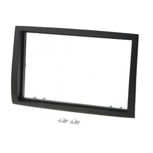 CARAV 40-205 Façade d'autoradio double DIN pour Citroën Jumper, Peugeot Boxer, Fiat Ducato 2006+ - Noir brillant (Kfz-Multimedia, neuf)