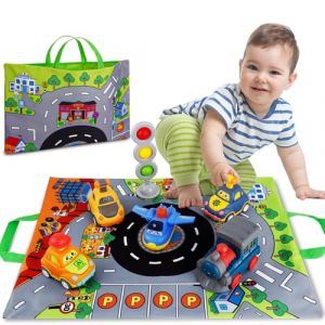 Geebiiny Jouet Enfant 1 2 3 Ans Garçon, Petite Voiture Enfant Jouet Bebe 1 2 Ans Cadeau Enfant 1 2 3 Ans Jouet Voiture Bebe 1 an Cadeau Bebe Garcon 1 2 3 Ans Jeux Bebe 1 2 Ans (BUSYYPK SHOP, neuf)