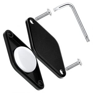 Ainiv Support de V&eacute;lo pour Airtag, Support V&eacute;lo pour Apple Airtag, Fixation V&eacute;lo avec &eacute;tui Remorque, Vis et Outils de S&eacute;curit&eacute;, Protection Antivol, Localisation GPS Adapt&eacute;e pour V&eacute;lo Moto Poussette (HUAYOTO, neuf)