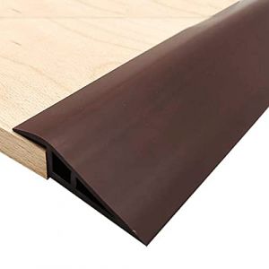 GELINTONG Profilé de compensationl en PVC,Profilé de rattrapage,profilé d’Adaptation,Barre de Seuil,Bande de Transition pour seuil de Sol,Autocollantes,Rail de Transition,Profil de Réglage en Hauteur (RUTINGEU, neuf)