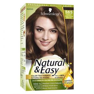 teinture pour les cheveux coloration permanent natural & easy n 565 brun clair d'or (IPER-SHOP ⭐⭐⭐⭐⭐, neuf)