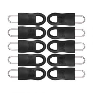 Fermeture &agrave; Glissi&egrave;re de R&eacute;paration, Paquet de 10, Longueur 35 mm, Enfichable, Fermeture &agrave; Glissi&egrave;re de Remplacement 35 mm, Curseur de Rechange pour Manteau, Valise, Jeans, Sac, Accessoires de Couture (Your Day Mate, neuf)