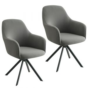 IGTOPS Lot de 2 ou 4 Housses de Chaise Extensibles pour Bureau, Ordinateur, Pivotante Universelle Avec Accoudoirs - Amovibles et Lavables pour Maison, Salon, Salle (iglood, neuf)