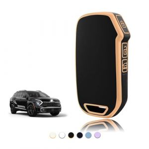 TOOMUME Coque Clé TPU, Etui Clé Étui Clé Adapté pour Kia Sportage Ceed XCeed Proceed Sorento Tonic NIRO Rio Stinger Seltos Soul K3 K5 K8, Couvre Clef Cache Cle Voiture Telécommande - Smart Key (TOOMUME, neuf)