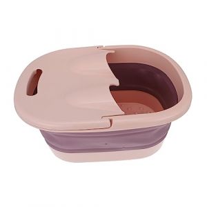 VALICLUD Seau Pliable pour Bain de Pieds, Mat&eacute;riau S&ucirc;r, Granules de Massage Convexes, Facile &agrave; Nettoyer, pour Usage Domestique, D&eacute;tente et Fatigue, Adapt&eacute; &agrave; Toute la Famille, Bain (Cedongh, neuf)