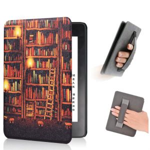 &Eacute;tui pour 6.8" Kindle Paperwhite 11e G&eacute;n&eacute;ration et &Eacute;dition Sign&eacute;e (Sorti en 2021, Mod&egrave;le M2L3EK/M2L4EK)-Coque en Cuir avec Dragonne et Automatique R&eacute;veil/Veille (FDJ--US, neuf)
