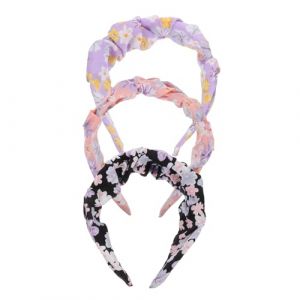VICASKY 3pièces Bandeaux Floraux Et Ensemble De Accessoires De Cheveux Élégants Et Pour Toutes Occasions (Micanties, neuf)