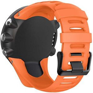 Tyogeephy Accessoire de bracelet de rechange en silicone avec vis compatible pour Suunto Ambit 1/2/2S/2R/3 Sport/3 Run/3 Peak Smartwatch (Axcellent, neuf)