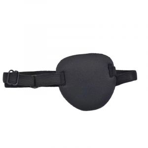 2 Pi&egrave;ces Cache Oeil R&eacute;glables, Cache-&oelig;il Medical Adulte et Enfants, Patchs Oculaires de Pirate pour Yeux Gauche ou Droit, Pirate Cache Oeil pour Amblyopie Paresseuse et Cosplay (Noir) (Brussig Thomas, neuf)