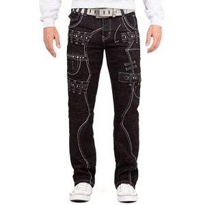 KOSMO LUPO Herren Jeans KM8002-1-bans W33/L32 (bans24, neuf)