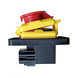 CK-5 interrupteur &agrave; bouton-poussoir d'arr&ecirc;t d'urgence &eacute;tanche interrupteurs &eacute;lectromagn&eacute;tiques marche-arr&ecirc;t 10(8) A 250VAC 5E4 TUV CE CK5 (Kedu Electric, neuf)