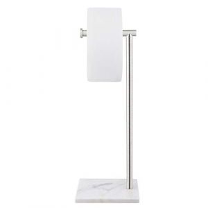KES Devidoir Papier Toilette sur Pied Porte Papier Toilette Distributeur Papier Toilette avec Base en Marbre Acier Inoxydable SUS304 Brossé, BPH285S1-2 (KES Home Global, neuf)