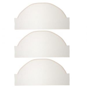 Gatuida Lot de 3 fermetures en dentelle invisibles : base en dentelle pour la fabrication de perruques et de postiches, accessoires de r&eacute;paration pour d&eacute;butants, 39,4 x 19 cm. (Brandon Zou, neuf)