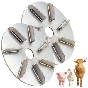 Disque grattoir haute performance pour l'épilation des poils de porc, idéal pour l'élevage. Fabriqué en acier inoxydable durable, il convient aux fermes, ateliers, et permet d'épiler poules, moutons, (guangzhouliudunyandianzishangwuyouxiangongsi, neuf)