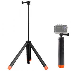 Tr&eacute;pied Selfie Extensible Et &Eacute;tanche,57CM B&acirc;ton De Selfie Poign&eacute;e Flottante,Poign&eacute;e Flottante pour Gopro Accessoires,Perche &Agrave; Selfie pour Cam&eacute;ra Sport,pour Gopro Autres Cam&eacute;ras Action,Kiuiom (jisuhouse, neuf)