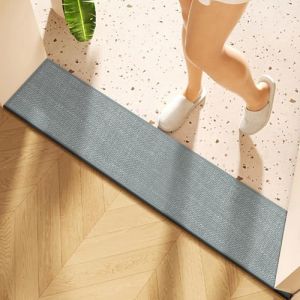 Tapis de Bain Diatomite 40x60cm,Tapis de Douche Antid&eacute;rapant,Tapis de Salle de Bain Absorbant,Tapis Douche S&eacute;chage Rapide,pour Portes de Salle de Bain,Salon (Multicolore A) (QingHuaDM, neuf)