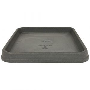 MePla Dessous de Plats Venezia - Carr&eacute; - R&eacute;sistant aux Intemp&eacute;ries - R&eacute;sistant Aux UV Caboteurs Floraux - 43x43 - Anthracite (Heimwerkercenter, neuf)