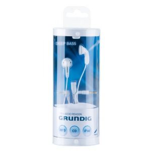 Grundig DeepBass GH591 Écouteurs intra-auriculaires Jacks 2,5 et 3,5 mm plaqués or (SimplyBrandsDirect, neuf)