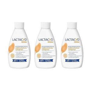 Lactacyd Femina Lot de 3 flacons de nettoyant quotidien 200 ml (ROKI SHOP, neuf)