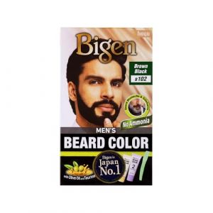 Hoyu Bigen Co. pour homme Barbe Couleur, Marron Noir B102 (Sairam agencies FRANCE, neuf)
