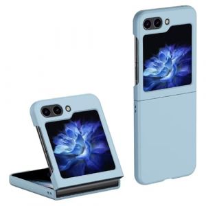 HONLEN Coque de T&eacute;l&eacute;phone Adapt&eacute;e pour Samsung Galaxy Z Flip6 / Samsung Galaxy Flip 6 2024 (6.7" inches), &Eacute;tui de T&eacute;l&eacute;phone en Silicone Rigide Anti Chute et Anti Rayures - Bleu Ciel (HONLEN, neuf)
