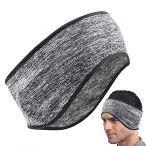 Bandeau cache-oreilles, bandeau cache-oreilles d'hiver, bandeau anti-humidit&eacute;, &eacute;quipement de course extensible, bandeau pour temps froid, facile &agrave; utiliser, portable pour le sport, la course &agrave; pied, (prueih, neuf)