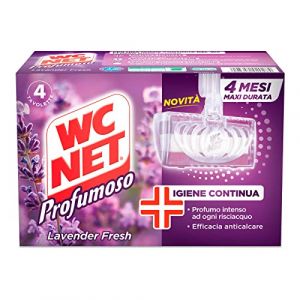 WC Net Abattant profumoso Lavender Fresh 3 Effect – 3 boîtes de 4 pièces [12 pièces] (laril-shop, neuf)