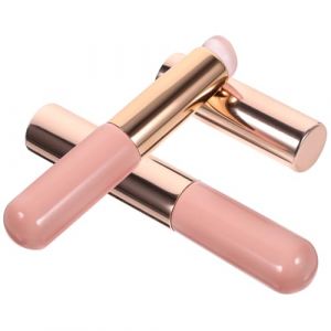 Cabilock 2 pièces Pinceaux Lèvres Silicone Applicateurs Maquillage Lèvres et Correcteur Portable Précis Doux et Anti-propagation pour Camouflage (Nadine Quick, neuf)