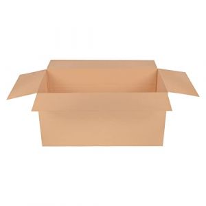 Carton pliable 1200 x 600 x 600 mm - Arbre BC avec rainure de hauteur &Atilde; 200, 400 mm - Carton DHL marron - Mod&egrave;le et quantit&eacute; au choix (verpacking, neuf)